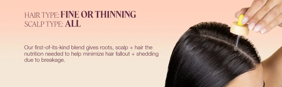 Densifying & Thickening Serum for Thinning Hair 1oz - for fine or thinning hair