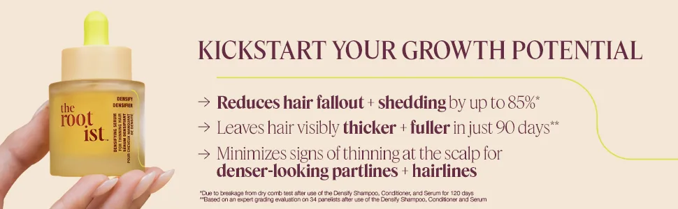 Densifying & Thickening Serum for Thinning Hair 1oz - kickstart your growth potential