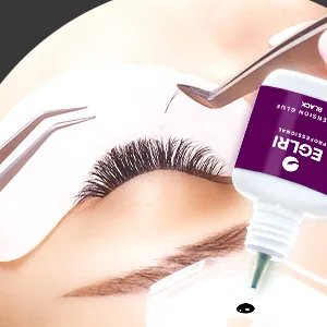 Professional Eyelash Extension Glue - 1-3 Sec Fast Drying Time - Super Strong Lash Glue - Sensitive Lash Glue for Eyelash Extensions - Black Eyelash Glue for Professional Use Only - 0.35 oz - image 4-2