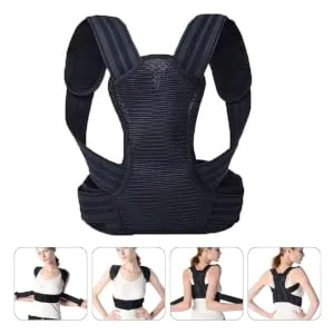 Posture Brace Posture Support Humpback Belt Fixing Strap Girdle Belt for Men Breathable Posture Brace Posture Belt The Shoulder Support Belt - product information 1