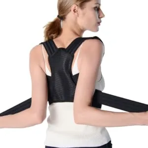 Posture Brace Posture Support Humpback Belt Fixing Strap Girdle Belt for Men Breathable Posture Brace Posture Belt The Shoulder Support Belt - product information 3