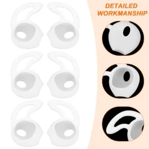 Ear Covers Earmuffs White Ear Hook - product information 1