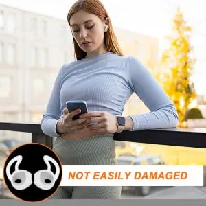 Ear Covers Earmuffs White Ear Hook - product information 5