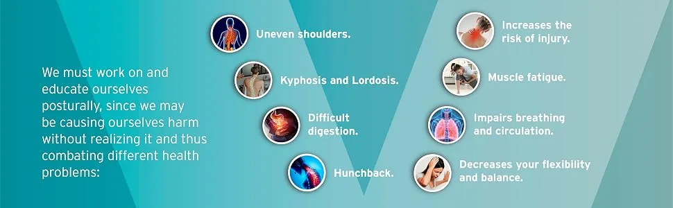  Adjustable & Breathable Posture Corrector - Back Brace Back Strap Back Straightener Brace Posture Corrector Posture Support Posture Trainer for Posture Correction Relief for Back Shoulder and Neck for Men Women and Child. Medium - Uneven shoulders, Kyphosis, Lordosis, Hunchback, Muscle fatigue, Difficult digestion