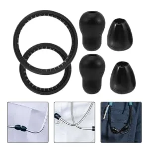 2 Sets Accessories Ear Plugs Ear Tips for Medical Parts Covers Bell Cover Diaphragm Child Earphone - product information 2