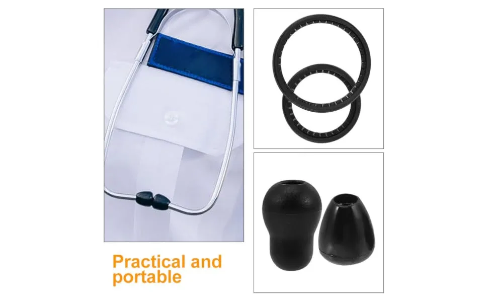 2 Sets Accessories Ear Plugs Ear Tips for Medical Parts Covers Bell Cover Diaphragm Child Earphone - product information 4
