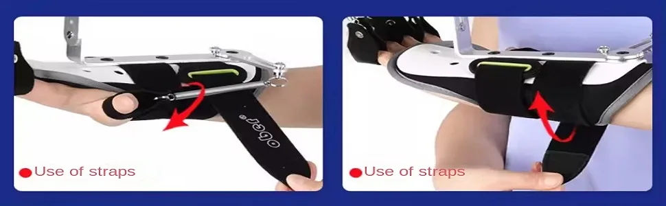 Finger Rehabilitation Training Orthotics for Stroke Hemiplegia Patients Adjustable Support for Tendon Exercise and Muscle Strength Improvement - product information 4