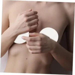 8 Pieces Breast Protectors Pads Reusable Pads Cotton Pads Breastfeeding Pads for Women -Spill Breastfeeding Pad - product information 1