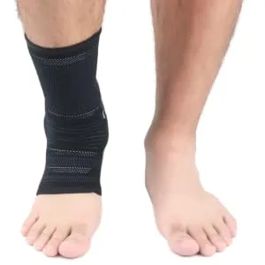 1pc Silicone Ankle Brace Ankle Sleeve Ankle Support for Running Brace for Sprained Ankle - product information 2