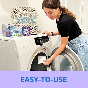 Laundry Detergent Sheets - 55 Fresh Linen Scent Hypoallergenic Eco-Friendly Laundry Detergent Sheets - 60 Loads Biodegradable Plastic Free Laundry Sheets for Home Travel Camping & Hand-Washing - Detergent strips