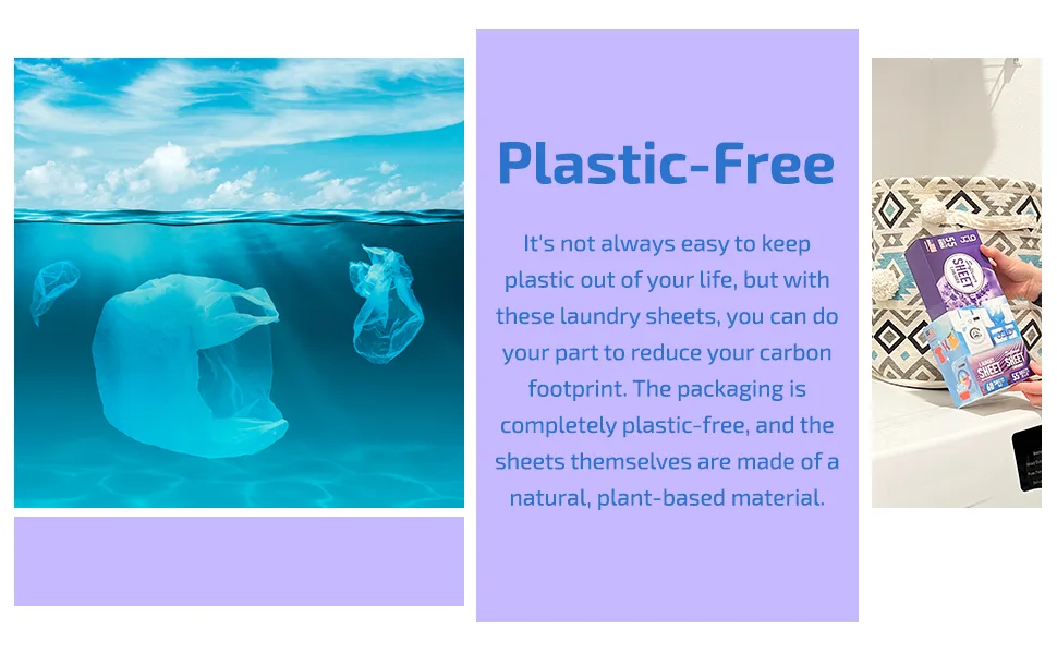 Laundry Detergent Sheets - 55 Fresh Linen Scent Hypoallergenic Eco-Friendly Laundry Detergent Sheets - 60 Loads Biodegradable Plastic Free Laundry Sheets for Home Travel Camping & Hand-Washing - Fabric softener