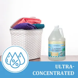 Ginger Lily Farms Botanicals Plant-Based Liquid Laundry Detergent Lavender Concentrated Formula HE Compatible 85 Loads 1 Gallon (128 fl. oz.) - laundry