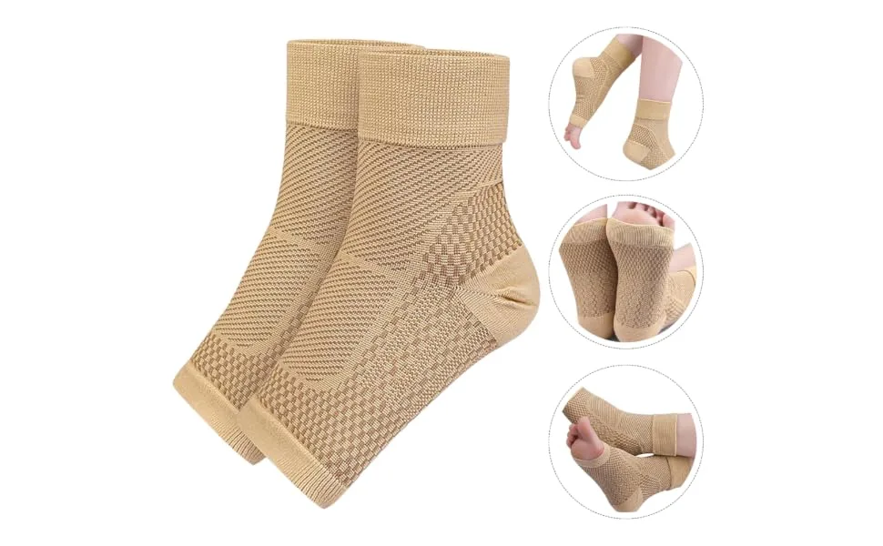 1 Pair protection man Archive splint mens compression socks sports elastic compression socks women compression sleeve compression ankle socks foot support 14.5x13.5cm As Shown - product information 3