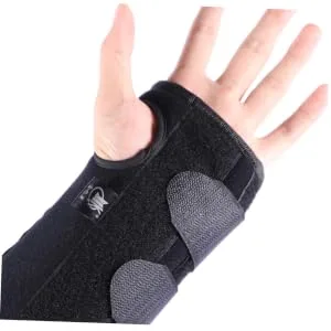 Wirst Support Brace Wirst Splint Wrist Fixed Sleeve Left Black - product information 1