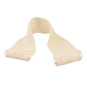 Didiseaon Bath Ball Body Wooden Back-Pulling Towel Invigorating Back Scrubber Pull Back Strip rub mud Bath Towel Quilting Bath Wipe Pull Back Scarf Rubbing Bath Towel Washer - product information 2