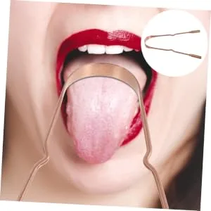 1pc Brush Scraping Device Oral Cleaning Cleaning Board Scraper Oral Device U Type Scraper Care Accessory - product information 1
