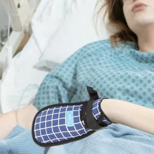 Control Mitts Constraint Control Safety Patient Restraints Safety Mitts Finger Anti Scratch Mitts Medical Cotton L Assorted Color - product information 1