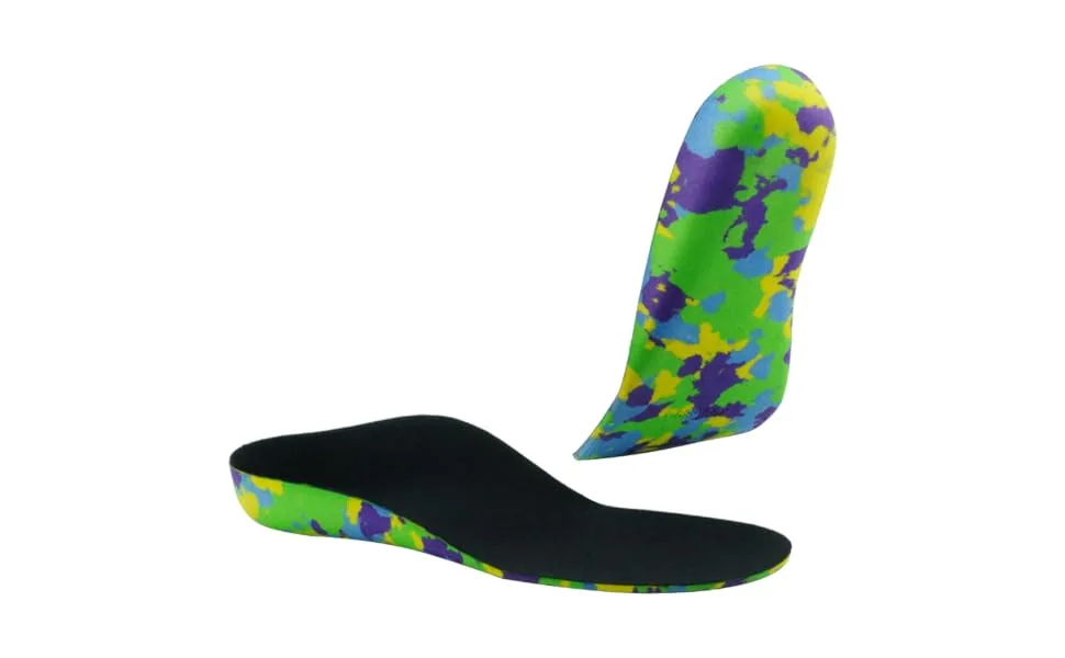 Foot Orthotic Insoles Arch Support Insoles Orthotics Shoe Inserts Athletic Shoe Insoles Plantars Black 20x6cm - product information 5