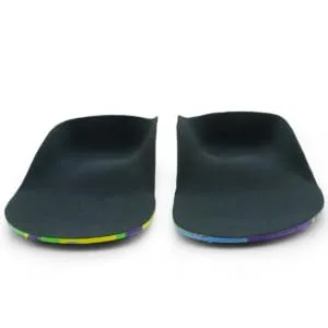 Foot Orthotic Insoles Arch Support Insoles Orthotics Shoe Inserts Athletic Shoe Insoles Plantars Black 20x6cm - product information 6