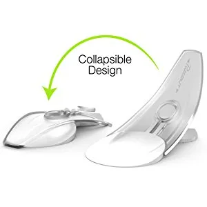 PuttOut Pressure Putt Trainer - Perfect Your Golf Putting White - Collapsible Design