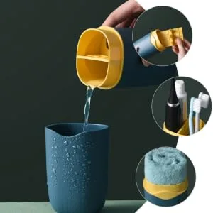Mouthwash Cup Toothpaste Plastic Necessity Man - product information 2
