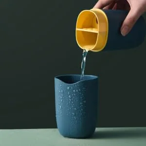 Mouthwash Cup Toothpaste Plastic Necessity Man - product information 5