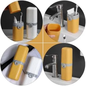 PartyKindom Cup Set Storage Cup Holder Pp Travel - product information 4