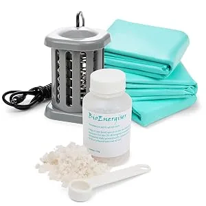 BioEnergizer Foot Spa Refill Kit for BioEnergizer | Comes w/ 30 Liners Cartridge Salt 100g & Measuring Scoop - Dyna-Life BioEnergizer Foot Spa Refill Kit