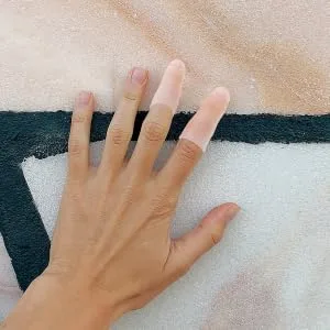 Didiseaon 8 Pairs Finger Protector Finger Protective Finger Sleeves Anti- Static Finger Cot Finger Support Sleeves Silicone Finger Guards Waterproof Finger Accessories Moisturize As Shown 5x1.5cm - product information 4