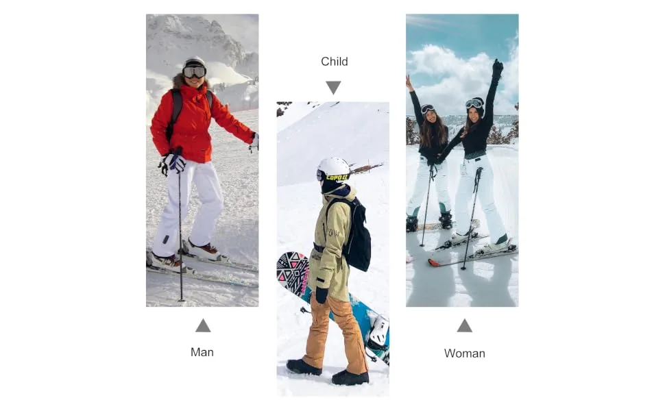 Snowboard Shoulder Strap Ski Boot Bag Ski Shoulder Strap Ski Strap and Pole Carrier Snowboard Fixing Strap Carrying Strap for Snowboard Portable Nylon Ski Equipment Black 30X25X3cm - product information 2