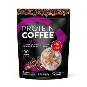 Complete Roast- Mocha- Gourmet Protein Coffee- Al Natural - Complete Roast Mocha Latte