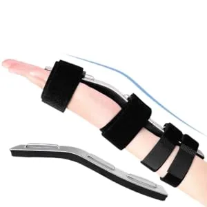 Finger Splint Adjustable Straightener Aluminum Alloy - product information 4