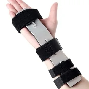 Finger Splint Adjustable Straightener Aluminum Alloy - product information 5