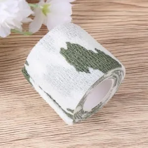1 Roll Compression Elastic Cohesive Tape Outdoor Tape Cotton Elastic Athletic Tape The Tape Camo Tape Self Adhesive Elasticity Combination As Shown Size 2 - product information 5