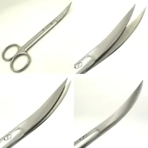 Makeup Curved for Eyebrows Stainless Curved Craft Eyebrow Facial Hair Women Stainless Steel - product information 2