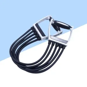 Chest Expander Chest Pull Exerciser Latissimus Dorsi Exercise Shoulder Workout Equipment Arm Pulling Resistant Band Muscle Training Equipments Dual Purpose Resistance Band Trainer - product information 5