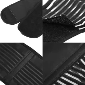 Belt Lumbar Waist Support Self-heating Lumbar Cna Support Braces Waist Band Warm Lumbar Support Backpain Treatment Magnetic Backrest - product information 1