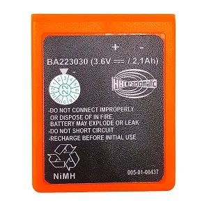 3.6V 2100mAh BA223030 Rechargeable Battery for HBC Crane Remote Control - 1140
