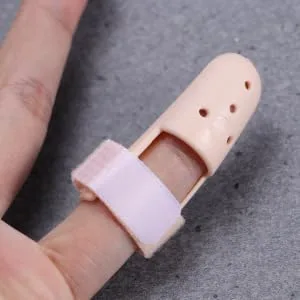 1pc Finger Splints Protective Splint for Finger Splints for Fingers Finger Brace Finger Support Brace Size 2 Beige - product information 3