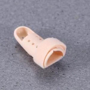 1pc Finger Splints Protective Splint for Finger Splints for Fingers Finger Brace Finger Support Brace Size 2 Beige - product information 4