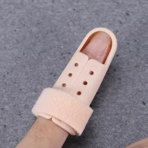 1pc Finger Splints Protective Splint for Finger Splints for Fingers Finger Brace Finger Support Brace Size 2 Beige - product information 5