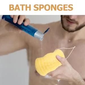 Bath Sponge Wear-Resistant Back Sponge Body Cleaning Scrubber Comfortable Bath Scrubber Household Shower Tool Sponge for Bath Konjak Sponge Back Accessory Comfortable Back Sponge - product information 2