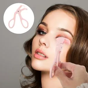 Eyelash Curler Tool for Makeup Curling Lash Tools Eyelash Curling Clip Lash Curlers Eye Curler for Lashes Lash Curling Clips Cosmetic Tools Colorful Eyelash Tool Abs Plastic Pink - product information 2