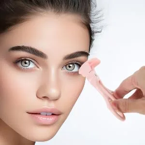 Eyelash Curler Eye Curler for Lashes Cosmetic Tools Eyelash Makeup Tool Eyelash Curling Clip Eyelash Clamps Eyelashes Curling Tool Lash Curlers Eyelash Tool Curly Abs Plastic Pink - product information 3