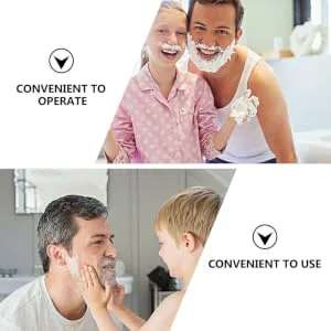 Didiseaon Rechargeable Beard Trimmer 1 Set Shaver Reciprocating Man Abs Head Business Trip Razor - product information 1