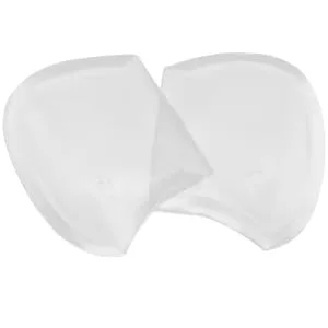 1 Pair Arch Half Pad Portable Arch Support Replaceable Flatfoot Support Outdoor Flatfoot Arch Support Convenient Flatfoot Support Outdoor Arch Support Arch Support Inserts for Men Transparent 8.70X6.80X0.60CM - product information 2
