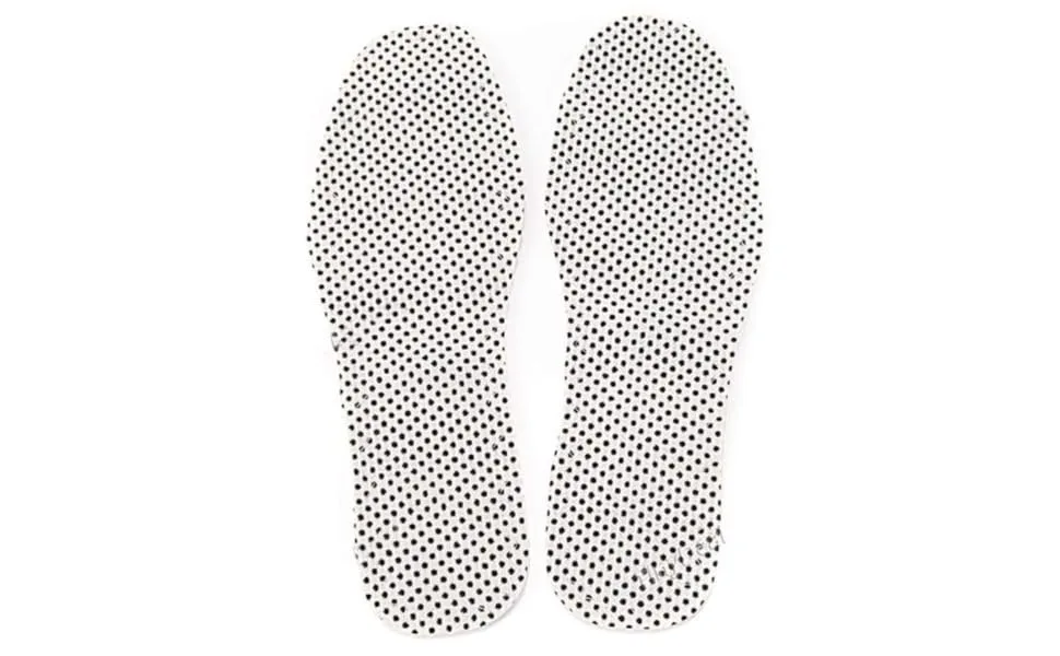 Thermal Insoles Tourmaline Self Heating Shoe Inserts Warmer Uncuttable Foot Cushion Massage Insoles Warm Shoe Pad (White) - product information 4