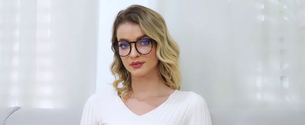 DUCO Blue Light Glasses for Men Women Blue Ray Blocking Glasses Computer Glasses for Teens Non prescription Eyeglasses 5201 Brown - 1231