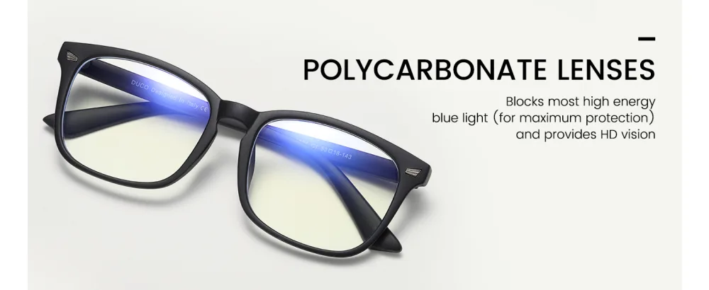 DUCO Blue Light Glasses for Men Women Blue Ray Blocking Glasses Computer Glasses for Teens Non prescription Eyeglasses 5201 Brown - 3434