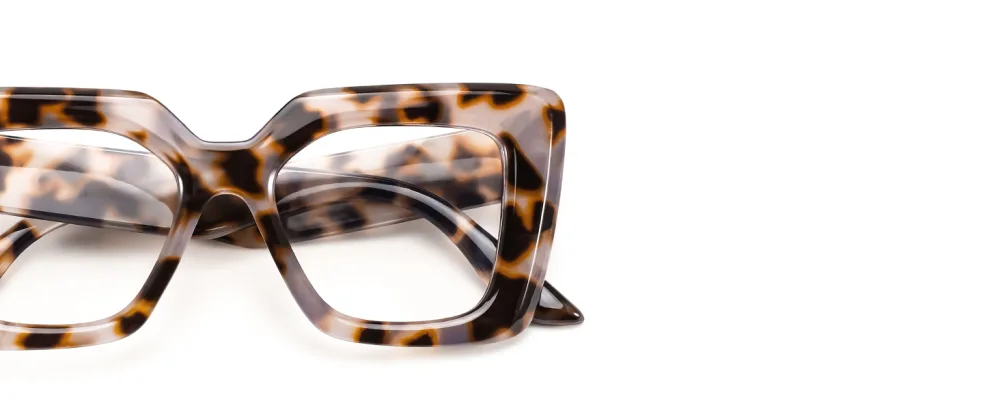FEISEDY Oversized Square Blue Light Blocking Glasses for Women Men Fashion Computer Glasses Reduce Eye Strain B0111 Leopard 48 Millimeters - product information 3
